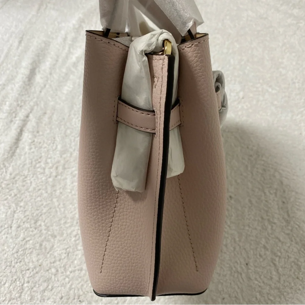 Michael Kors Blush Pink Emilia Satchel NWT - Picture 8 of 9